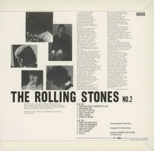 Vista 2 de The Rolling Stones No. 2 SHM Paper Sleeve