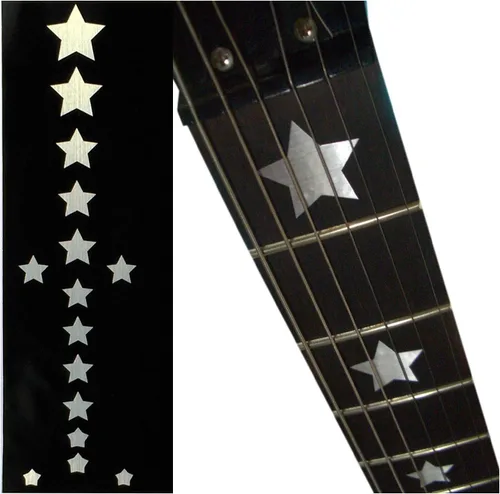 Vista 3 de Jockomo - Adhesivo metálico con incrustaciones de guitarra celta