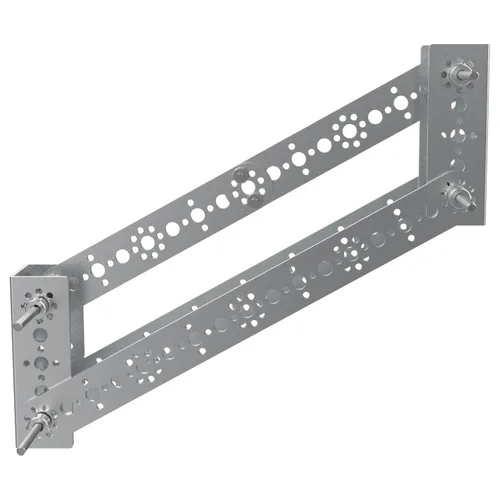 Vista 4 de Pitsco Education TETRIX MAX - Canal en C de aluminio de 16.378 in con patrón de orificios repetitivos de 0.63 pulgadas, elementos de construcción