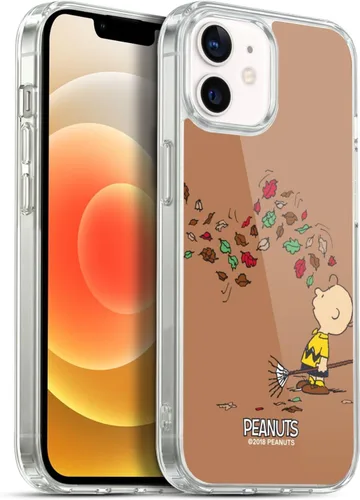 Vista 119 de Head Case Designs Funda de gel suave con licencia oficial de Peanuts Autumn Charlie Brown compatible con Apple iPhone 7 Plus/iPhone 8 Plus