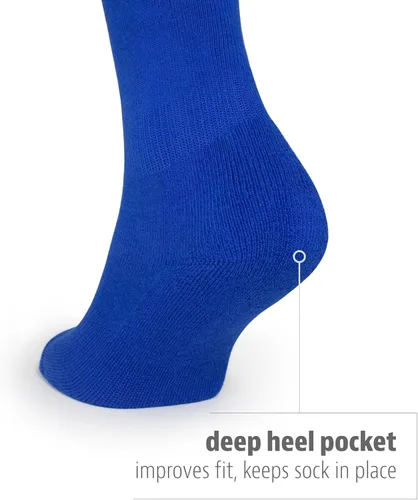 Vista 4 de Sof Sole Men's RBI Baseball Over-The-Calf Team Athletic Performance Socks Youth