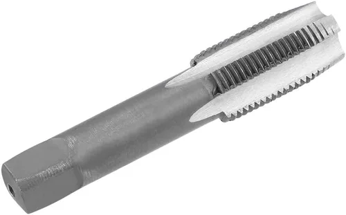Vista 8 de uxcell Grifo de mano métrico M14 rosca 1 paso 4 flautas rectas H2 aleación de acero para herramientas 1 par