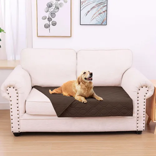 Vista 144 de hyha - Manta impermeable para cama de perro, mantas suaves para mascotas, funda impermeable para sofá para perros, fundas reversibles lavables
