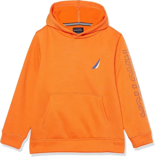 Vista 4 de Nautica Suéter estilo sudadera con capucha de forro polar para niño