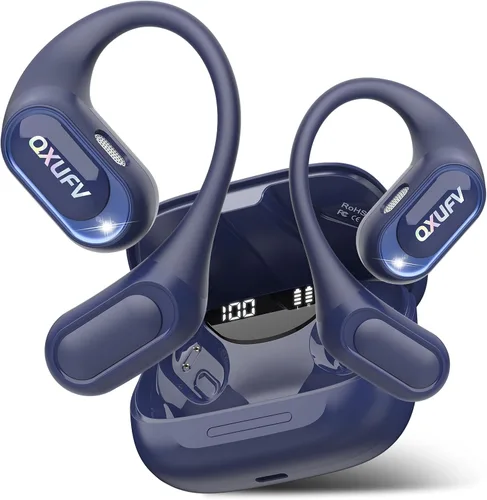 Vista 11 de Auriculares de oreja abierta, auriculares de traducción AI en tiempo Rosa