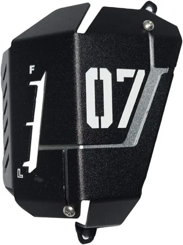 Vista 6 de Radiador Refrigerante de agua Resevoir Tank Guard Cover para Yamaha MT-07 FZ-07 MT07 FZ07 2013-2016 2014 2015 motocicleta (dorado)