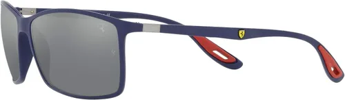 Vista 3 de Ray-Ban RB4179m Scuderia Ferrari Collection - Gafas de sol cuadradas para hombre