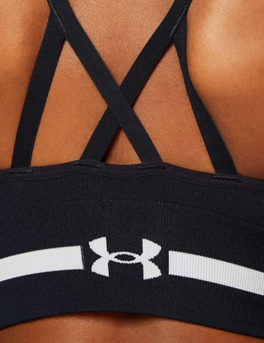 Vista 5 de Under Armour Sujetador largo sin costuras de bajo impacto para mujer