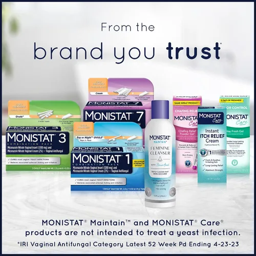 Vista 9 de Monistat Tratamiento de infección por levaduras de 7 días para mujeres, crema de miconazol (tubo de 1.59 oz) con 7 aplicadores desechables y crema