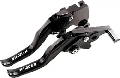 Vista 12 de 2025 New Brake Clutch Lever Motorcycle CNC Adjustable Brake Clutch Levers Compatible with Yamaha FZ8 FZ 8 Fz8 FAZER 2011-2015(Long Black)