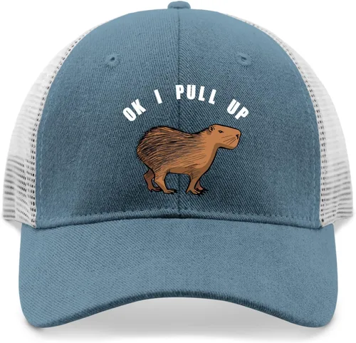 Vista 9 de devor Dad Hat Ok I Pull Up Dad Hat, Funny Baseball Cap for Women