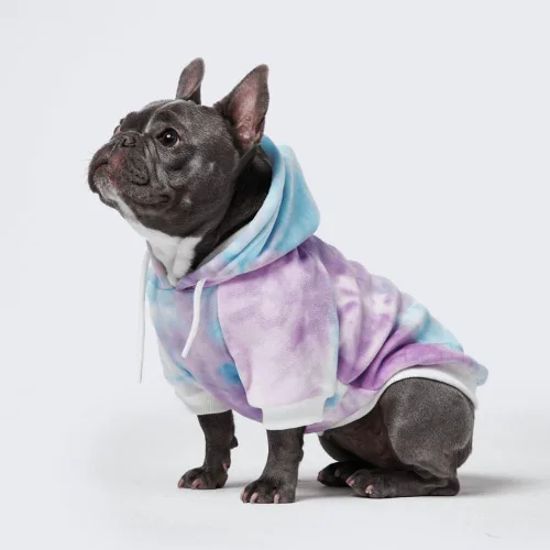 Vista 72 de Spark Paws Sudadera con capucha para perro, suéter de primera calidad para perros pequeños, medianos y grandes Trajes cálidos para bulldogs