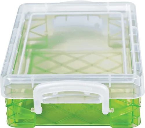 Vista 4 de Super Stacker Caja de crayón y tiza, 3.5in x 4.75 in x 1.5 in, 1 caja