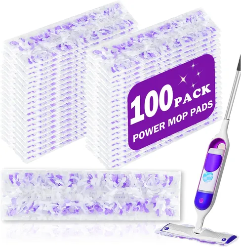 Vista 8 de Paquete de 60 almohadillas de repuesto para mopa eléctrica Swiffer PowerMop