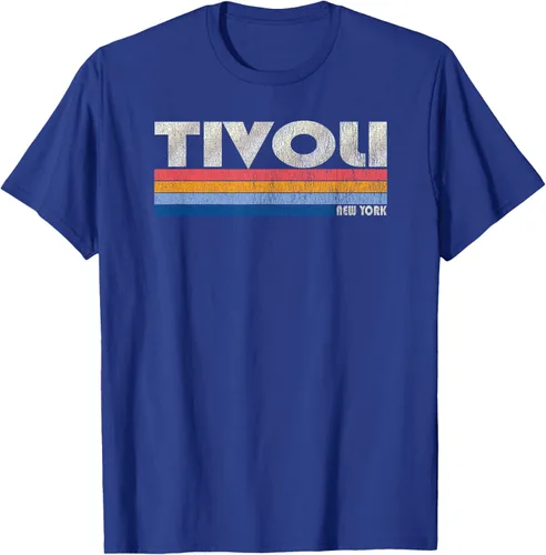 Vista 24 de Camiseta vintage de los años 80 estilo Tivoli NY