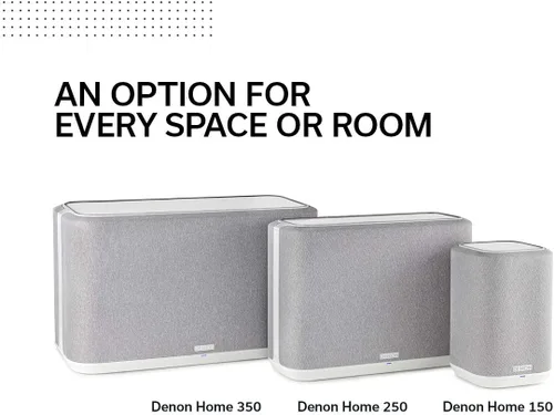 Vista 8 de Denon Altavoz inalámbrico Home 150 (modelo 2020) HEOS integrado, AirPlay 2 y Bluetooth Compatible con Alexa Diseño compacto Blanco (renovado)