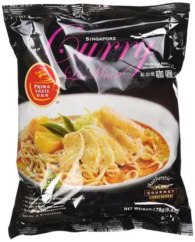 Vista 4 de Prima Taste Curry La Mian, Singapur, 6.28 oz/6.2 onzas, (paquete de 12)