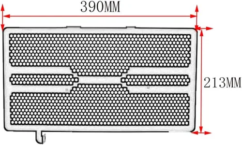 Vista 8 de Protector de rejilla de radiador de motocicleta para Suzuki VSTROM DL1050 V-Strom DL1050 2020 2021