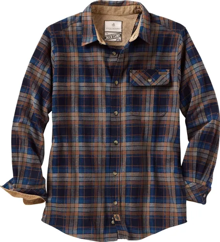 Vista 59 de Legendary Whitetails Camisa de franela de manga larga con botones para hombre, 100% algodón