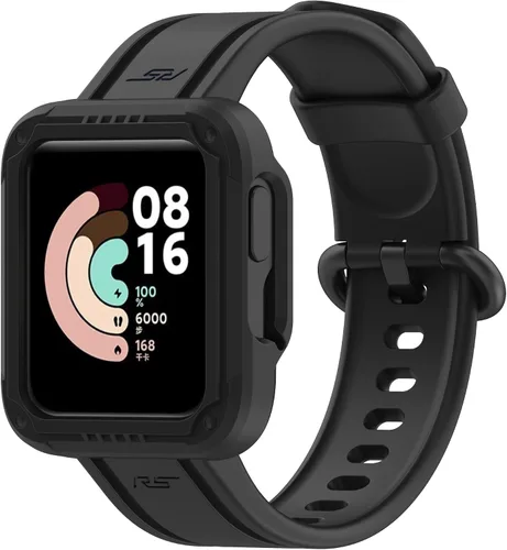 Vista 6 de TenCloud Bandas compatibles con Mi Redmi Watch 2 Lite Correa de pulsera con carcasa resistente para Mi Redmi Watch 2 Lite Band
