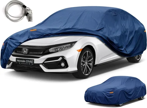 Vista 44 de Kaugung Funda de coche resistente para BMW M2 (2019-2024), impermeable, resistente a todo tipo de clima, protección contra el sol, lluvia, polvo