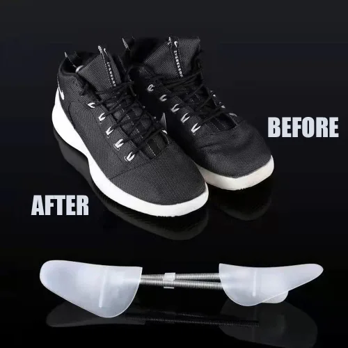 Vista 3 de Árboles de zapatos para zapatillas de deporte Shaper de plástico para hombres zapato ensanchador forma arranque titular prevenir arrugas