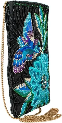 Vista 3 de Mary Frances Bolso cruzado iridiscente para teléfono, multicolor, Multi
