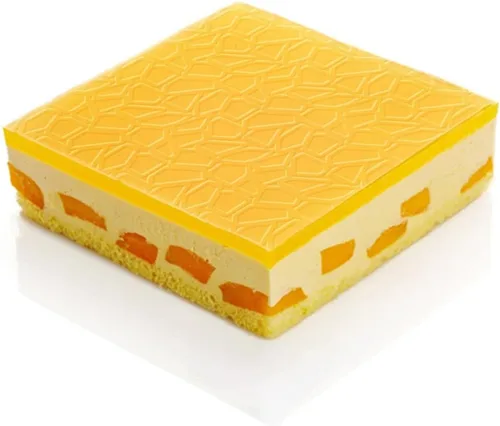 Vista 7 de Forma irregular textura 3D silicona pastel hornear Mat postre Bakeware silicona pastel hornear molde