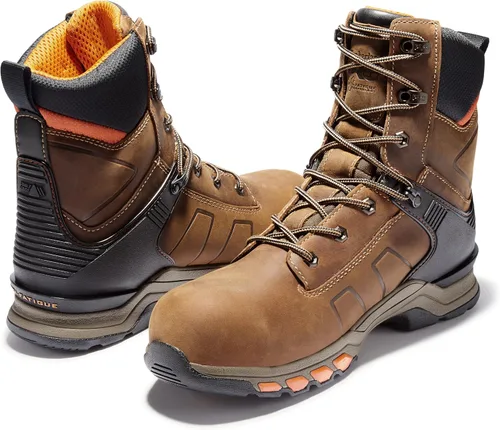 Vista 7 de Timberland PRO Hypercharge - Puntera de seguridad compuesta de 8 pulgadas para hombre, resistente a pinchazos, cremallera lateral, impermeable