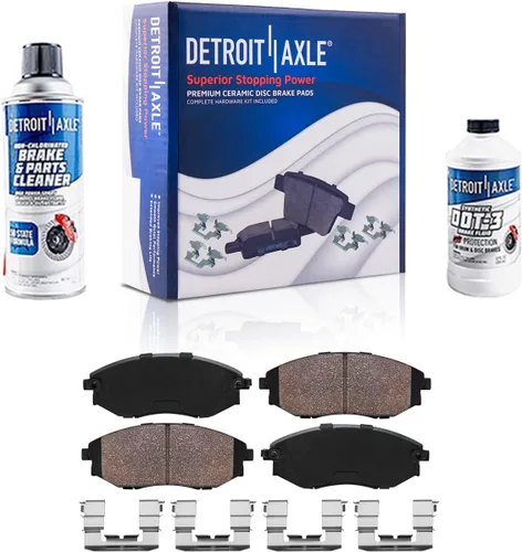 Vista 85 de Detroit Axle - Pastillas de freno para Avalanche Express Suburban Savana Yukon XL 1500 Chevy Tahoe GMC Cadillac Escalade, Pastillas de freno
