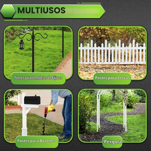 Vista 6 de Broca de taladro para plantar – 4 x 24 pulgadas de alta resistencia para taladro para valla, taladro hexagonal de 1/2 pulgada