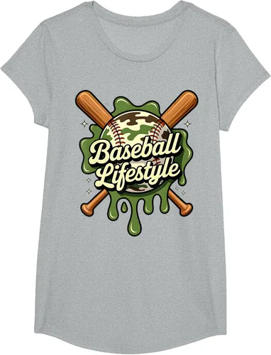 Vista 56 de Baseball Life Style 101 Apparel Youth Drip Baseball Boys Kid Camiseta