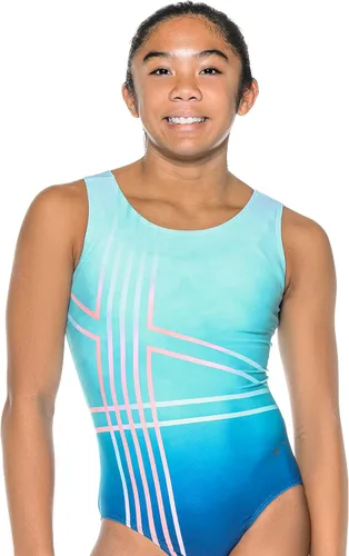 Vista 45 de Destira Premium Closed Back Gymnastics Leotards for Girls - Snug Performance Fit (Size Up for Comfort), GIRLS/CHILD Sizes