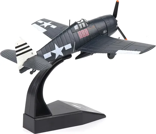 Vista 12 de NUOTIE 1/72 Douglas SBD-2 Dauntless Dive Bomber Modelo de Avión de la Segunda Guerra Mundial Midway Avión de Guerra Vintage Metal Fundido a Presión
