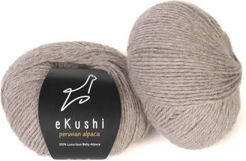 Vista 125 de 100% Hilo de Alpaca Baby para Tejer y Ganchillo - 1 Cono de Hilo Premium DK - Ligero, Hipoalergénico y Térmico Hecho en Perú - Ideal para Proyectos