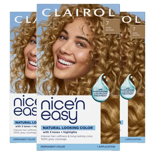 Vista 73 de Clairol Nice'n Easy Tinte Permanente para el Cabello, 11 Rubio Ultra Claro, Paquete de 3