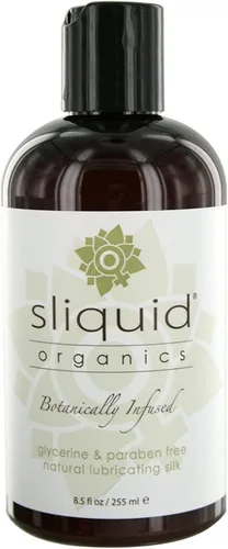 Vista 2 de Sliquid Lubricante sexual híbrido orgánico de seda 8.5oz