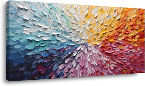 Vista 9 de ZOMNAI Arte de pared de mujer japonesa, pintura de estilo asiático, fondo amarillo, decoración de pared, tatuaje de peces en la parte posterior