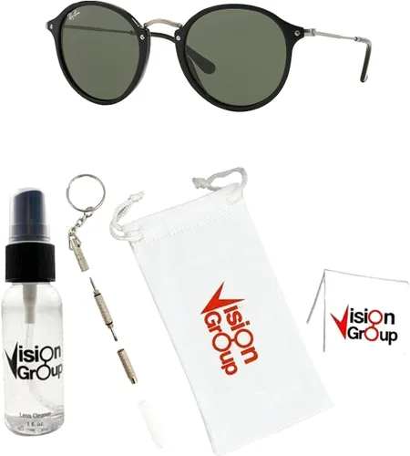 Vista 2 de Ray-Ban RB2447 Gafas de sol redondas + paquete de accesorios Vision Group