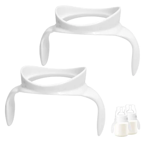 Vista 9 de Manijas de botella compatibles para biberones Philips Avent anticólicos AirFree, 2 unidades (azul)