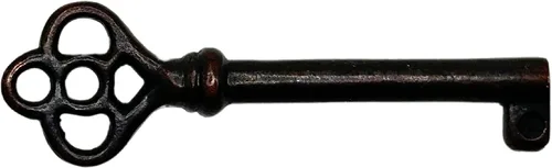 Vista 6 de Juego de llaves de esqueleto universal, funciona solo con orificios de cerradura de 1/2 pulgada, llaves vintage genéricas de barril hueco