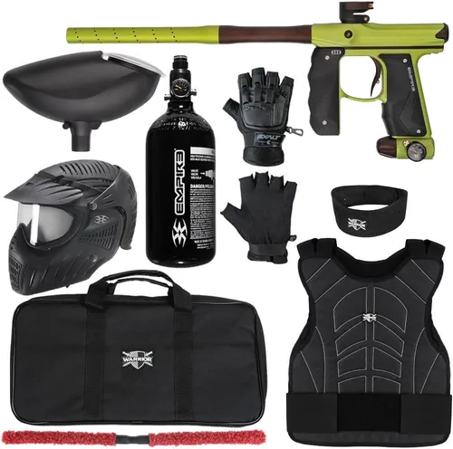 Vista 2 de Action Village Empire Mini GS TP Level 2 Kit de pistola de paintball protector