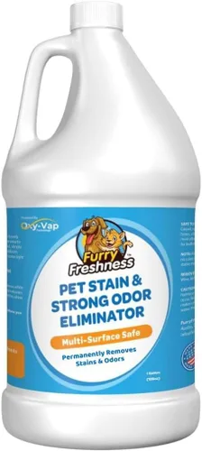 Vista 7 de FurryFreshness Extrafuerte mancha de orina de gato o perro y removedor permanente de olores + eliminador de olores – Elimina manchas de mascotas