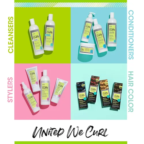 Vista 6 de ALL ABOUT CURLS Smoothing Cream For Curly Hair Styling Moisturize, Define & Enhance Texture Reduce Frizz & Boost Shine Controllable