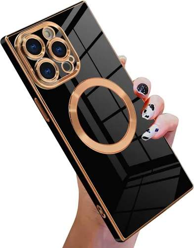 Vista 148 de KANGHAR Funda compatible con iPhone 12 de lujo con bonito diseño galvanizado, carcasa de cuerpo completo, antiarañazos, a prueba de golpes, funda