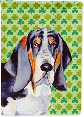 Vista 31 de Caroline's Treasures SS4442GF Affenpinscher Bandera de jardín con retrato de trébol del día de San Patricio para buzón, bandera decorativa