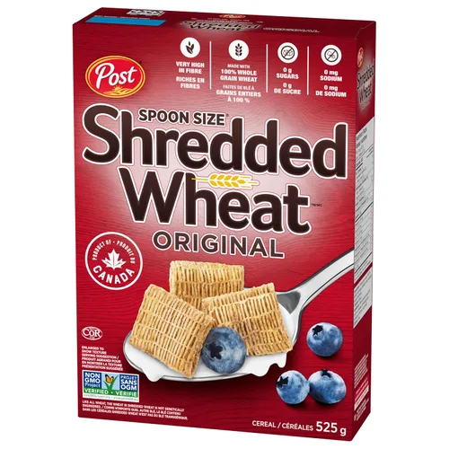 Vista 6 de Post Cereal original de trigo triturado tamaño cuchara 18.52 oz