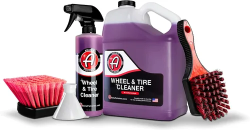 Vista 12 de Adam's Polishes Limpiador de ruedas y neumáticos de 16 onzas – Spray profesional todo en uno para limpieza de pozos de ruedas para detalles