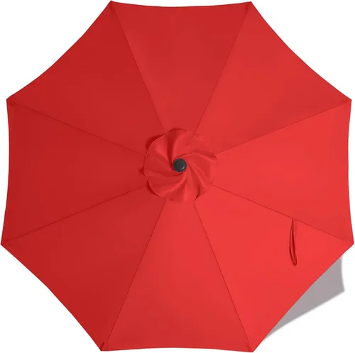 Vista 14 de ABCCANOPY Sombrilla para Exteriores de 7.5 pies, Repuesto de Cubierta Superior Compatible con 6 Varillas (Azul)