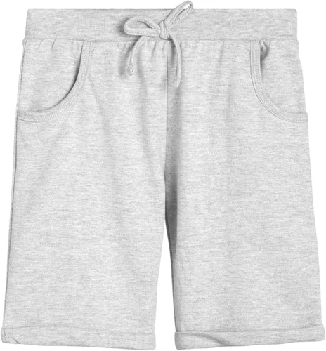 Vista 4 de Real Love Pantalones cortos activos para niñas paquete de 4 bermudas de rizo francés talla 7-16